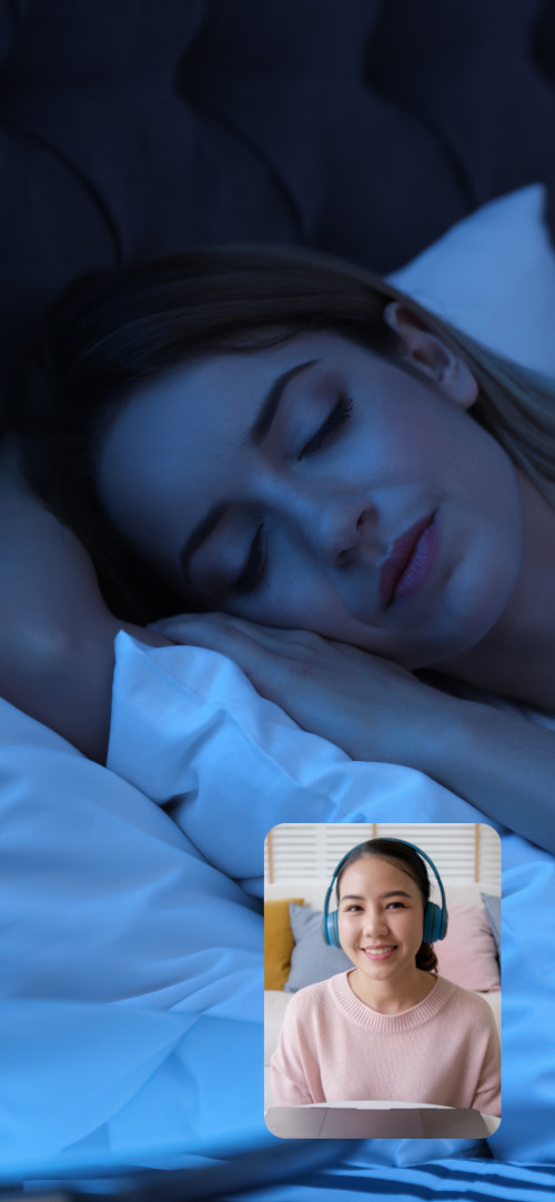 Screenshot of Sleepfriend app in action